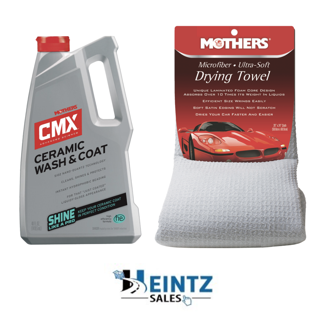MOTHERS 01548/155300 CMX Ceramic Wash and Coat W/ Ultra Soft Drying Towel