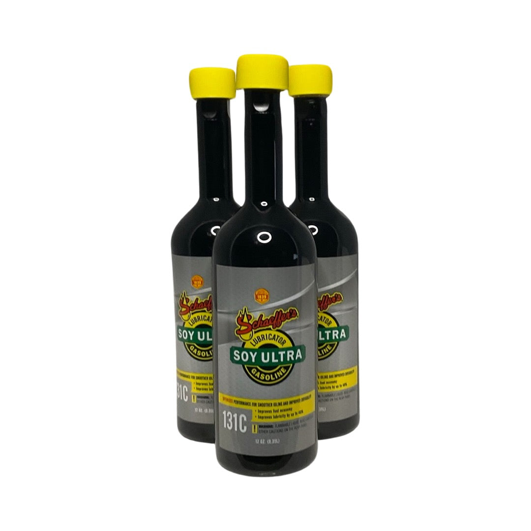 Schaeffer's 131C - 3 Pack SoyUltra Additive Gasoline Lubricator Treatment - 12 oz. ea.
