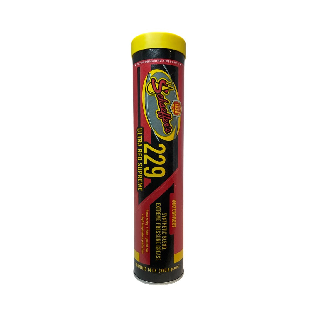 Schaeffer's 229 Ultra Red Supreme Waterproof Grease - 14 oz. tube