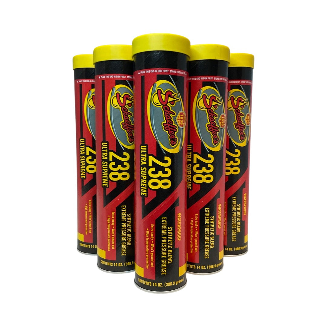Schaeffer's 238 - 5 Pack Ultra Supreme Waterproof Grease - 14 oz. ea.