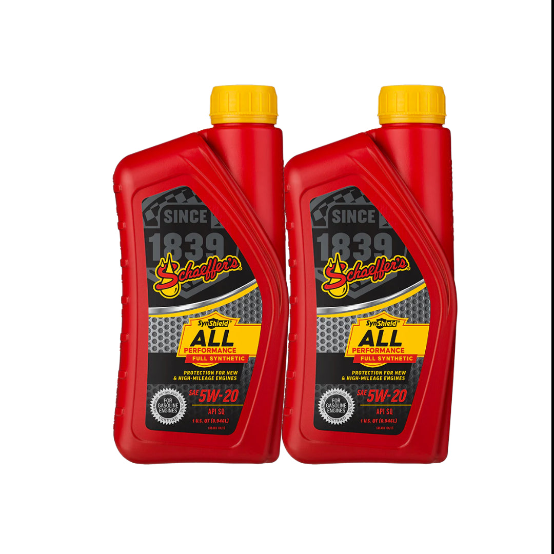 Schaeffer's 6520 SynShield® All Performance Full Synthetic 0W-20 1 qt. (2Pack)
