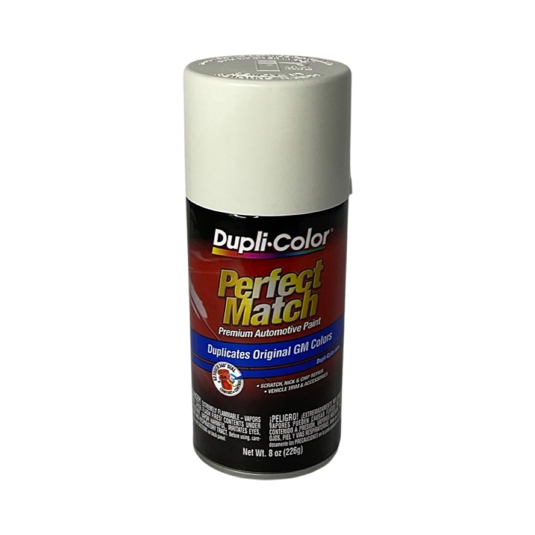 Dupli-Color BGM0434 GM Olympic White Perfect Match Automotive Spray Paint - 8 oz.