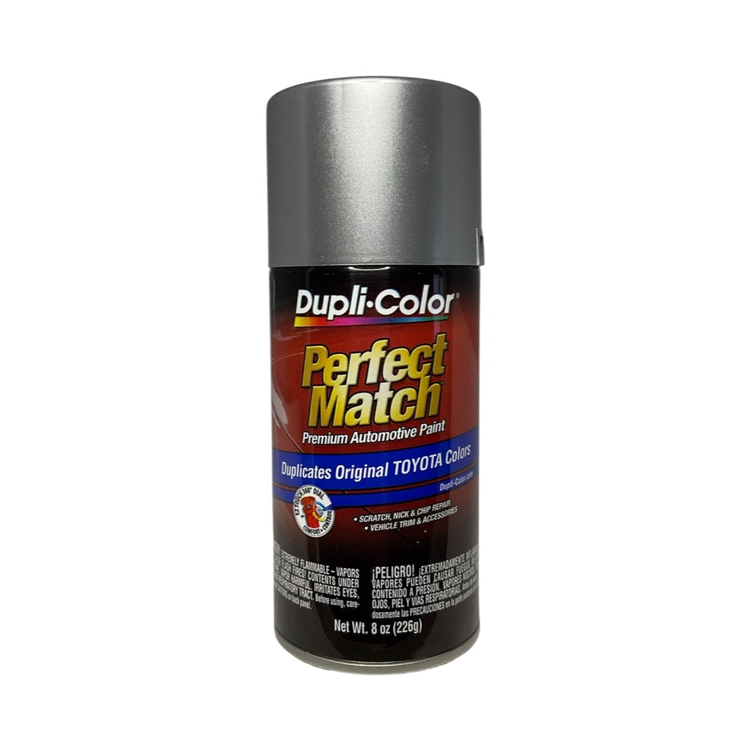 Dupli-Color BTY1617 Toyota Classic Silver Mica Perfect Match Automotive Paint - 8 oz.