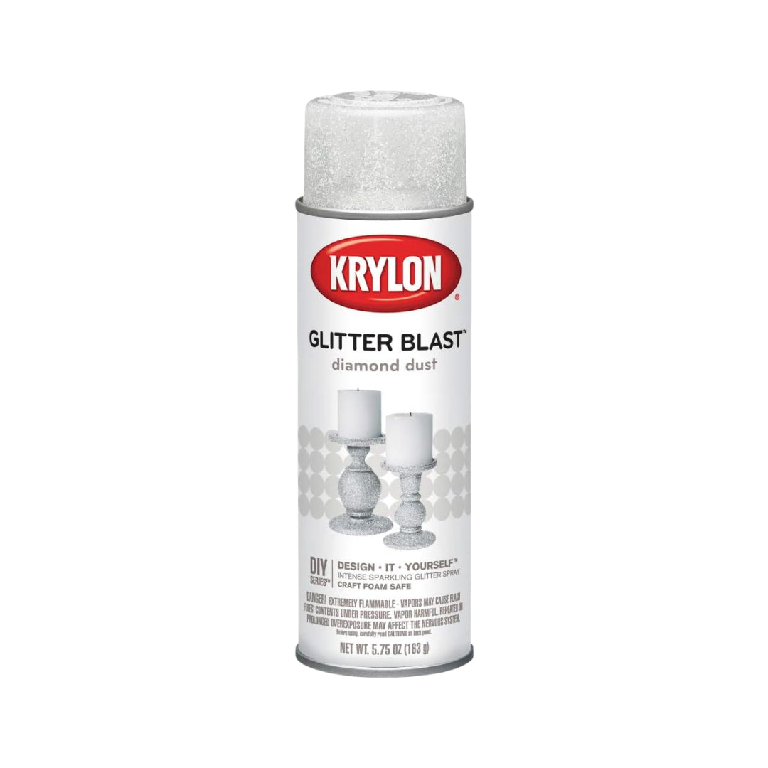 KRYLON 3804 -- Glitter Blast Diamond Dust 5.75 oz DIY Series