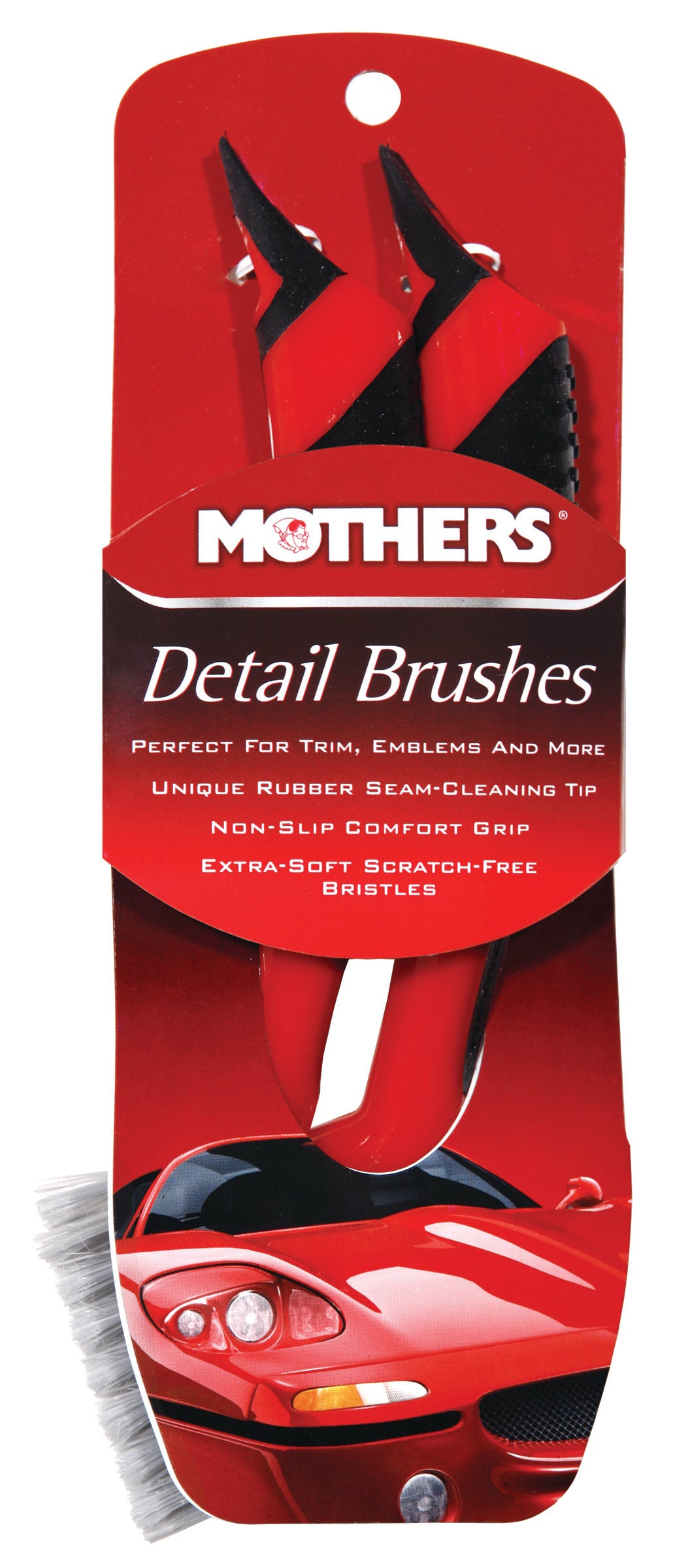 Mothers 156200 Detail Brush - 2 ct.