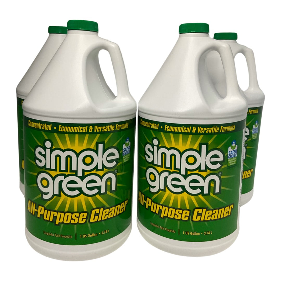 Simple Green 13005 - 4 Pack All-Purpose Cleaner and Degreaser - 1 gal.