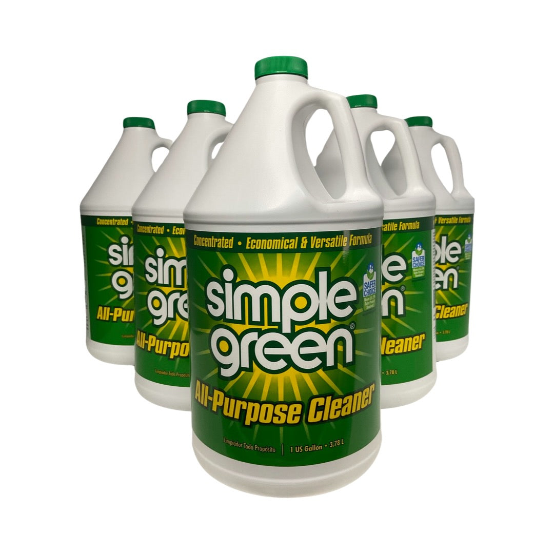 Simple Green 13005 - 5 Pack All-Purpose Cleaner and Degreaser - 1 gal.