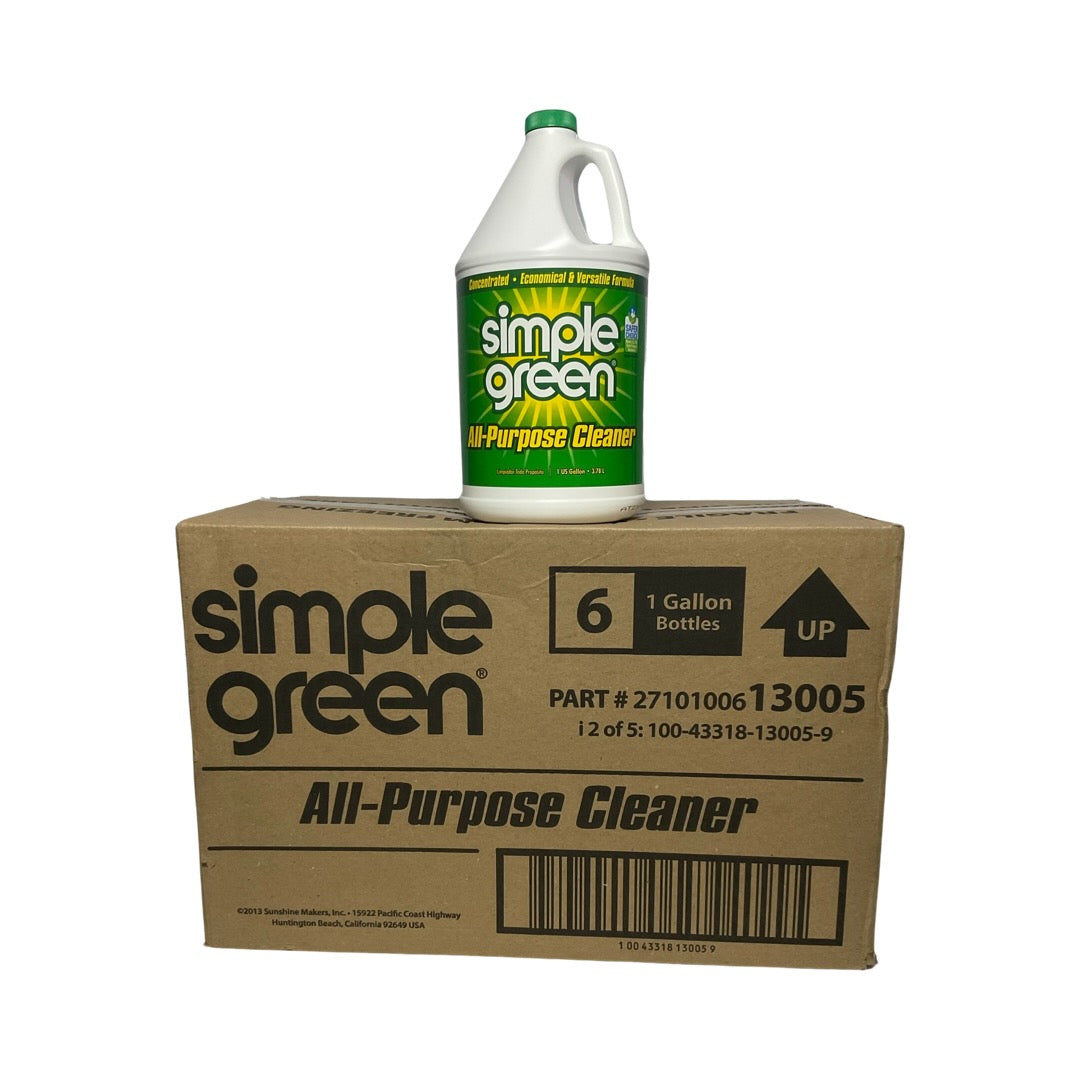 Simple Green 13005 - 6 Pack All-Purpose Cleaner and Degreaser - 1 gal.