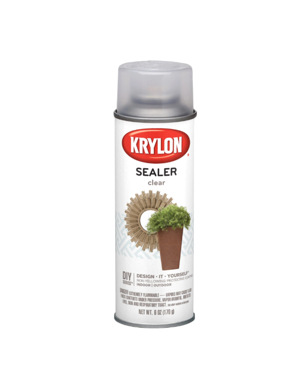 Krylon 18200 Clear Sealer Finishing Paint - Protects & Seals - 6 oz