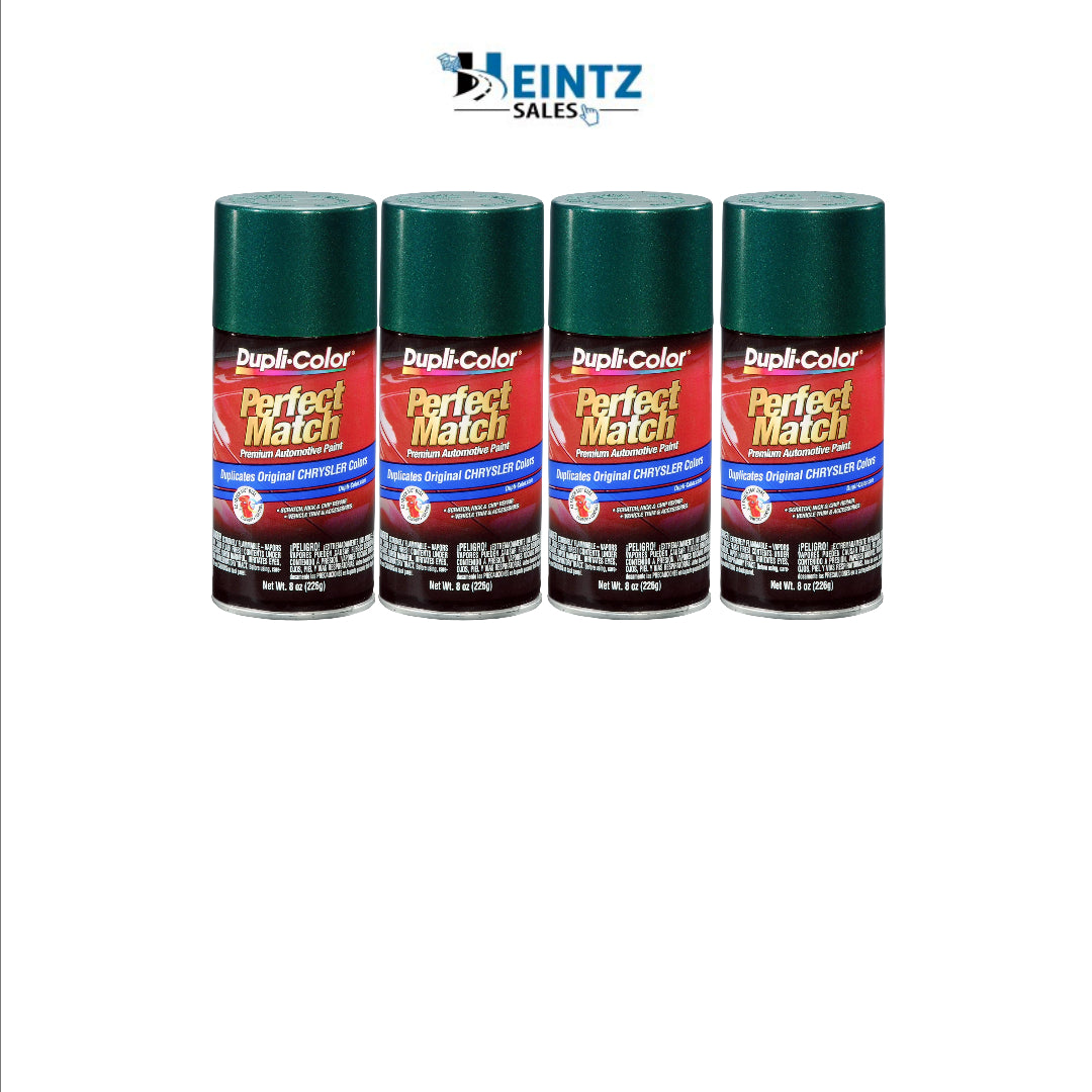 Duplicolor BCC0423 Perfect Match Pro Auto Paint Chrysler Forest Green Pearl PG8 - Pack of 4