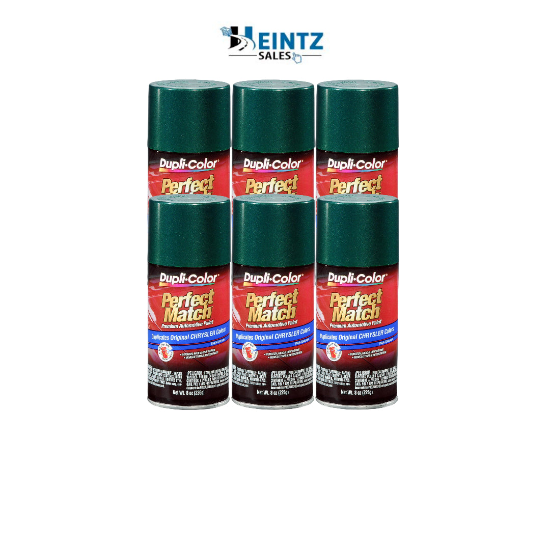 Duplicolor BCC0423 Perfect Match Pro Auto Paint Chrysler Forest Green Pearl PG8 - Pack of 6