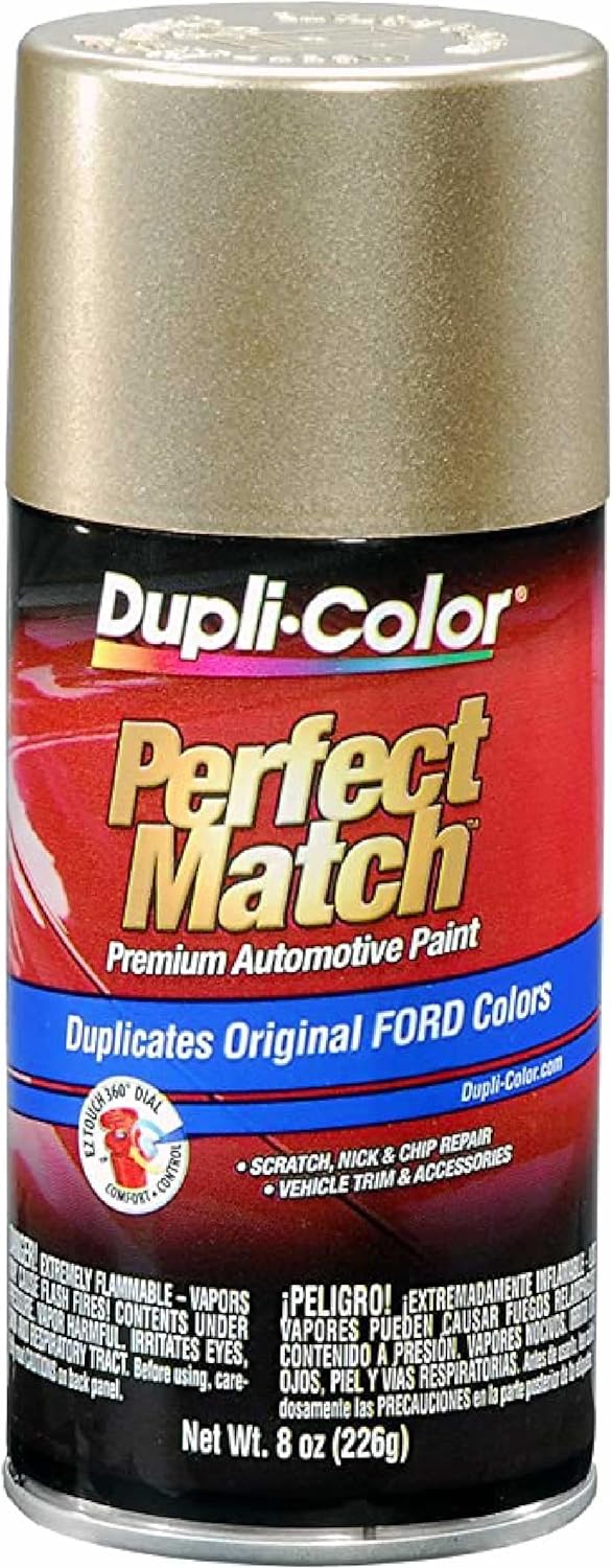 Duplicolor BFM0365 Perfect Match Ford Harvest Gold 8 oz Aerosol Code B2