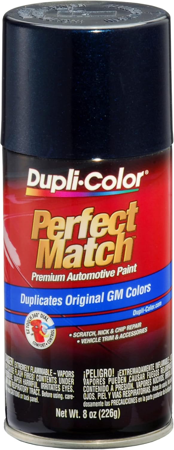 Duplicolor BGM0500 Perfect Match GM Dark Ming Blue Met 8 oz - 25 WA722J