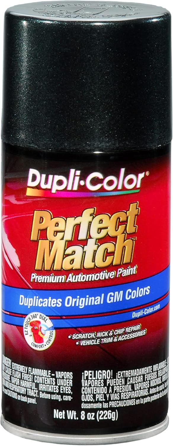 Duplicolor BGM0529 Perfect Match GM Dark Spiral Gray Metallic 8 oz - 62 WA805K