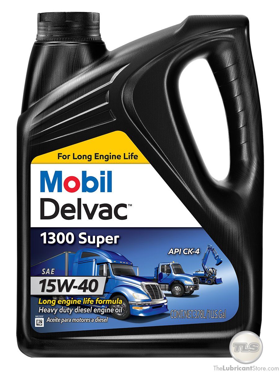 Mobil 1 122492 Delvac 1300 Super 15W40 Heavy Duty Diesel Engine Oil