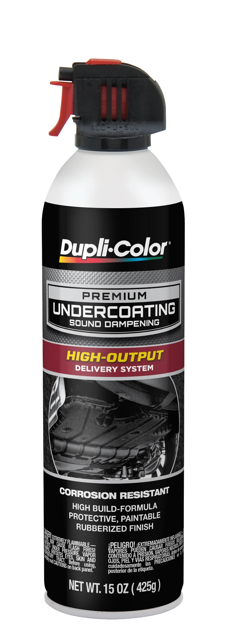 Duplicolor UC104 Premium Undercoating - Sound Dampening - 15 oz