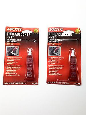 LOCTITE 37421 RED 271™ Nuts & Bolts Threadlocker-6mL-Heavy Duty Get 1 FREE