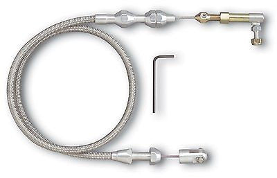 Lokar TC-1000HT36 Hi-Tech Throttle Cable - 36" - Universal Stainless Steel - NEW