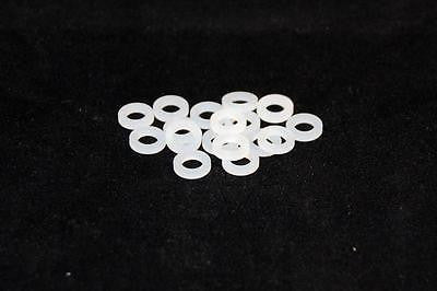 AED 5410 Holley Carburetor Reusable Nylon Fuel Bowl Screw Gaskets - Pack of 18
