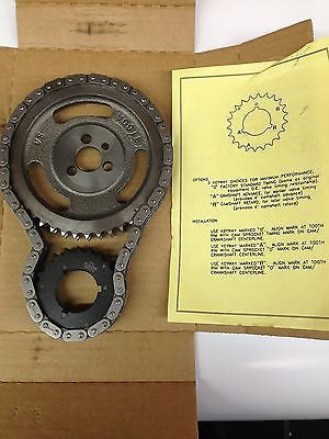 Liberty LT98100 305-327-350-400 Small Block Chevrolet Timing Set-Double Roller