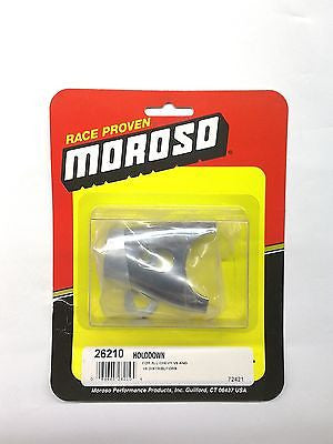 MOROSO 26210 Chrome Chevrolet Distributor Hold Down Clamp for HEI BBC and SBC