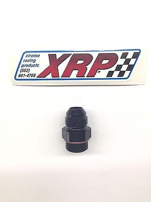 XRP 980008 O-Ring Boss Male to Male -8/8AN Straight Fuel/Water/Oil hose fitting