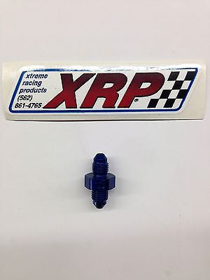 XRP 981503 -3/3AN Straight Male Flare Union Fuel/Water/Oil Aluminum hose fitting