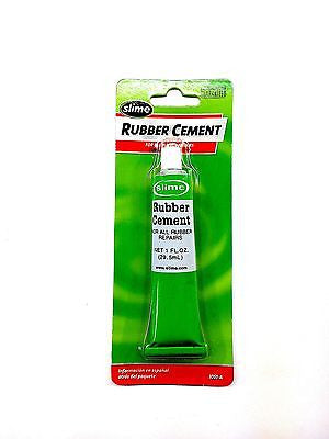 SLIME 1051-A Rubber Cement - Rubber Tire Repair-Bike Repair - 1 oz.