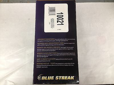 NASCAR Performance BLUE STREAK #10021 Premium Street Per Plug Wires-8.5MM Vortec