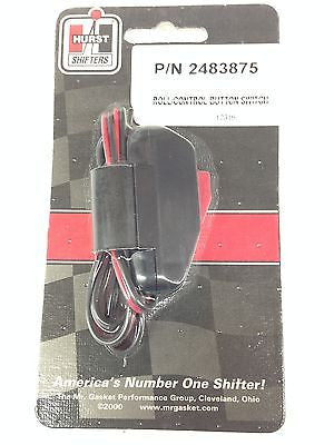 Hurst 2483875 Roll Control Button Switch-10amp - Line Lock- Momentary Switch