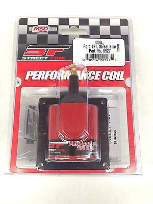 MSD 5527 MSD Ignition Street Fire Ford TFI Distributor Coil-NEW-Mustang, Mercury