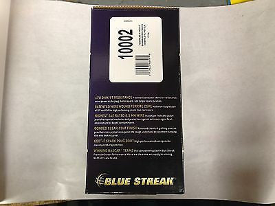 NASCAR Performance BLUE STREAK #10002 Premium Street Perf Plug Wires-8.5MM GM