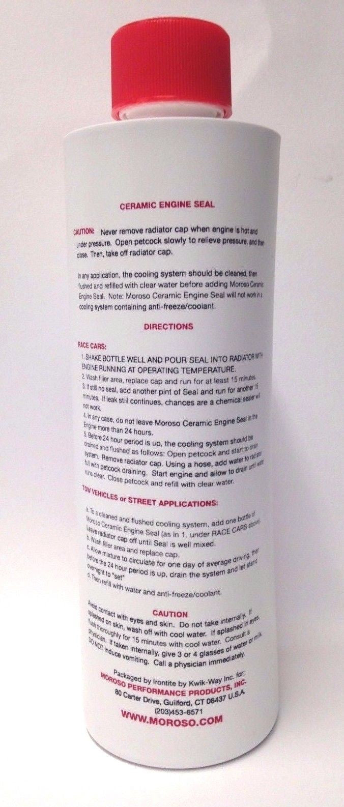 Moroso 35500 Engine Seal Ceramic Engine Seal