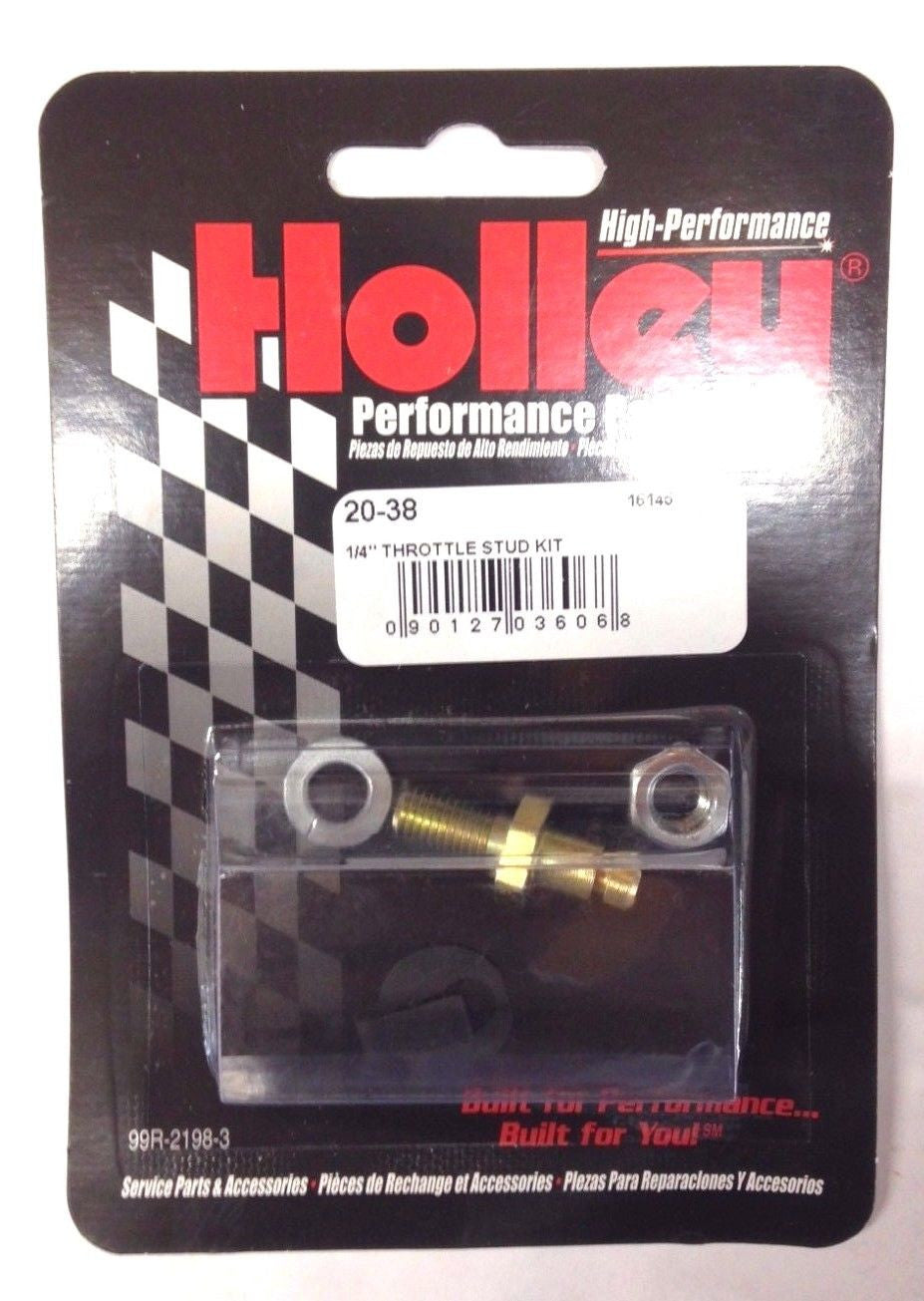 Holley 20-38 Carburetor Throttle Stud Kit 1/4" Diameter