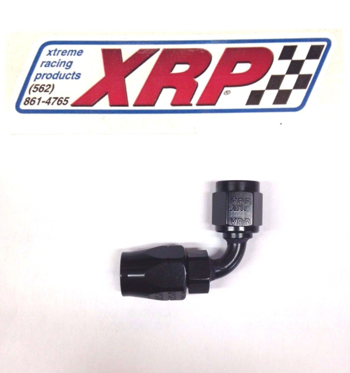 XRP 109020BB Hose End - 90 Degree - 20 AN Hose to 20 AN Female -Non- Swivel