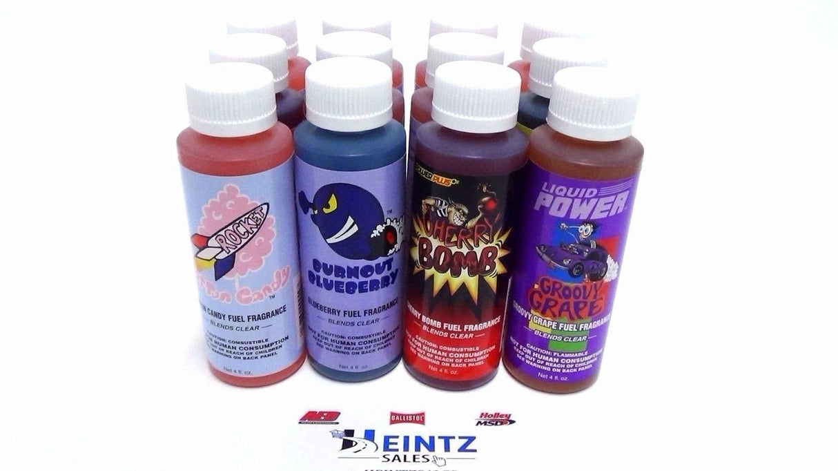 Power Plus Lubricants 6 Pack Fuel Fragrance for Car, Motorcycle, ATV - CHOOSE 6