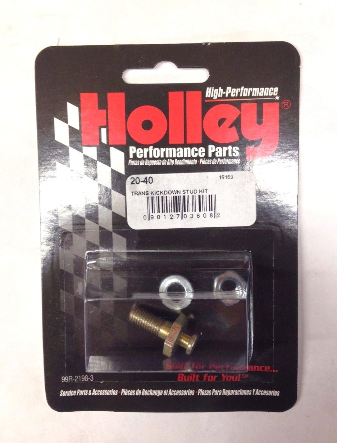 Holley 20-40 Transmission Kickdown Stud for Transmission Kickdown/Carb Hookup