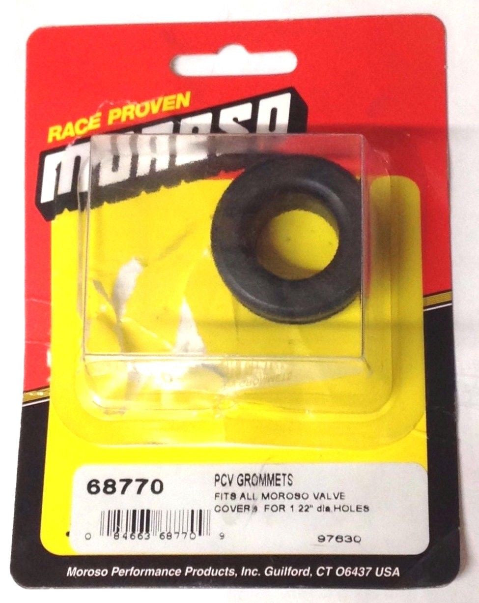 Moroso 68770 Valve Cover PCV Grommets/Breathers 1.22"