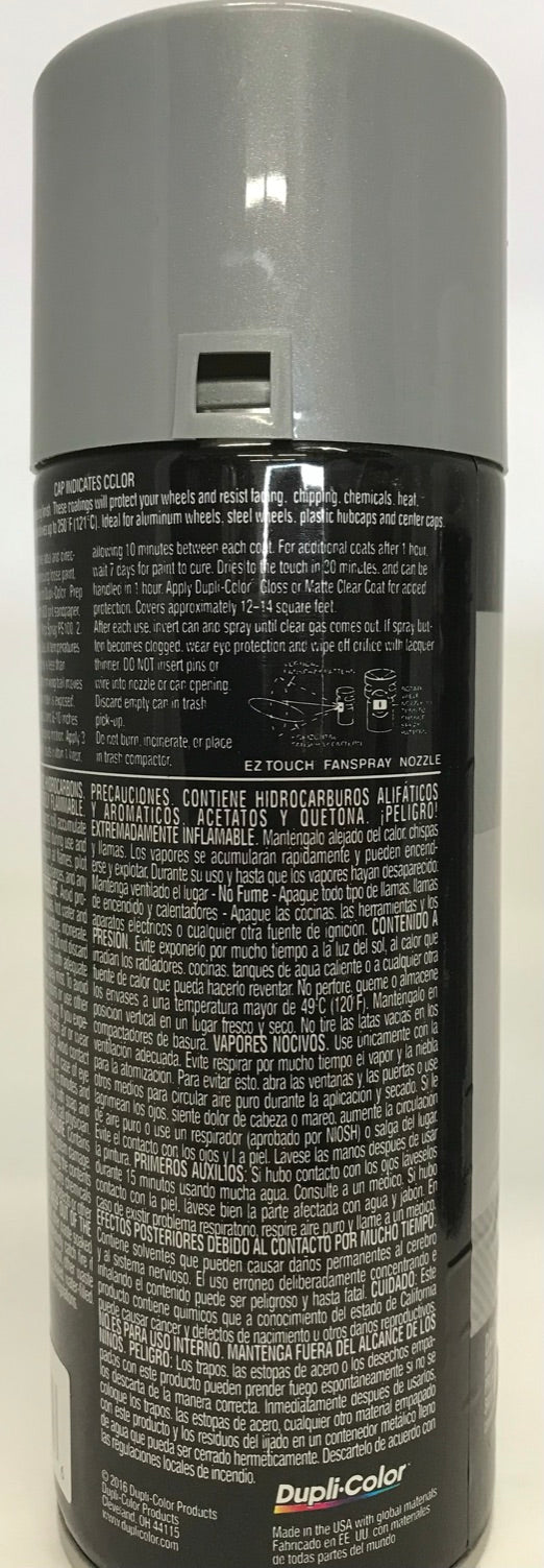 Duplicolor HWP101 - 6 Pack Wheel Coating Spray Paint Silver - 12 oz
