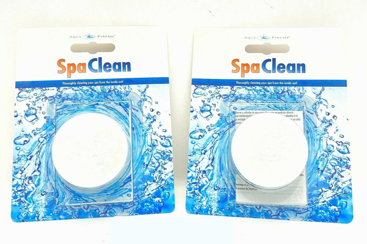 AquaFinesse SpaClean Tablet for Spas, Hot Tubs, and Jetted Bath Tubs - 2 PACK