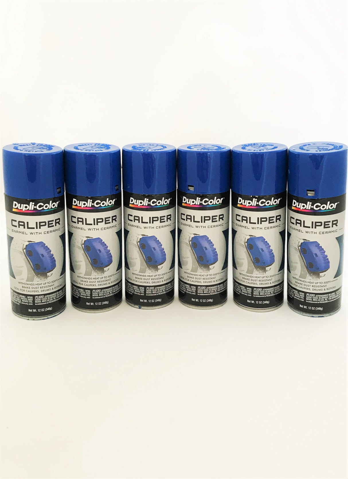 Duplicolor BCP104 - 6 Pack Caliper Paint Blue with Ceramic - 12 oz
