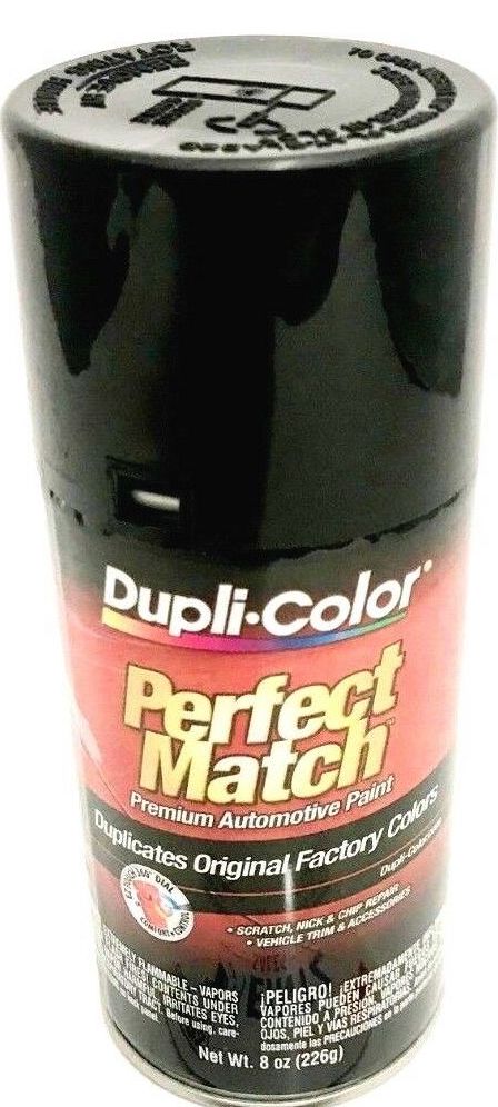 Duplicolor BUN0100 Perfect Match Universal Black Paint - 8 oz Aerosol can