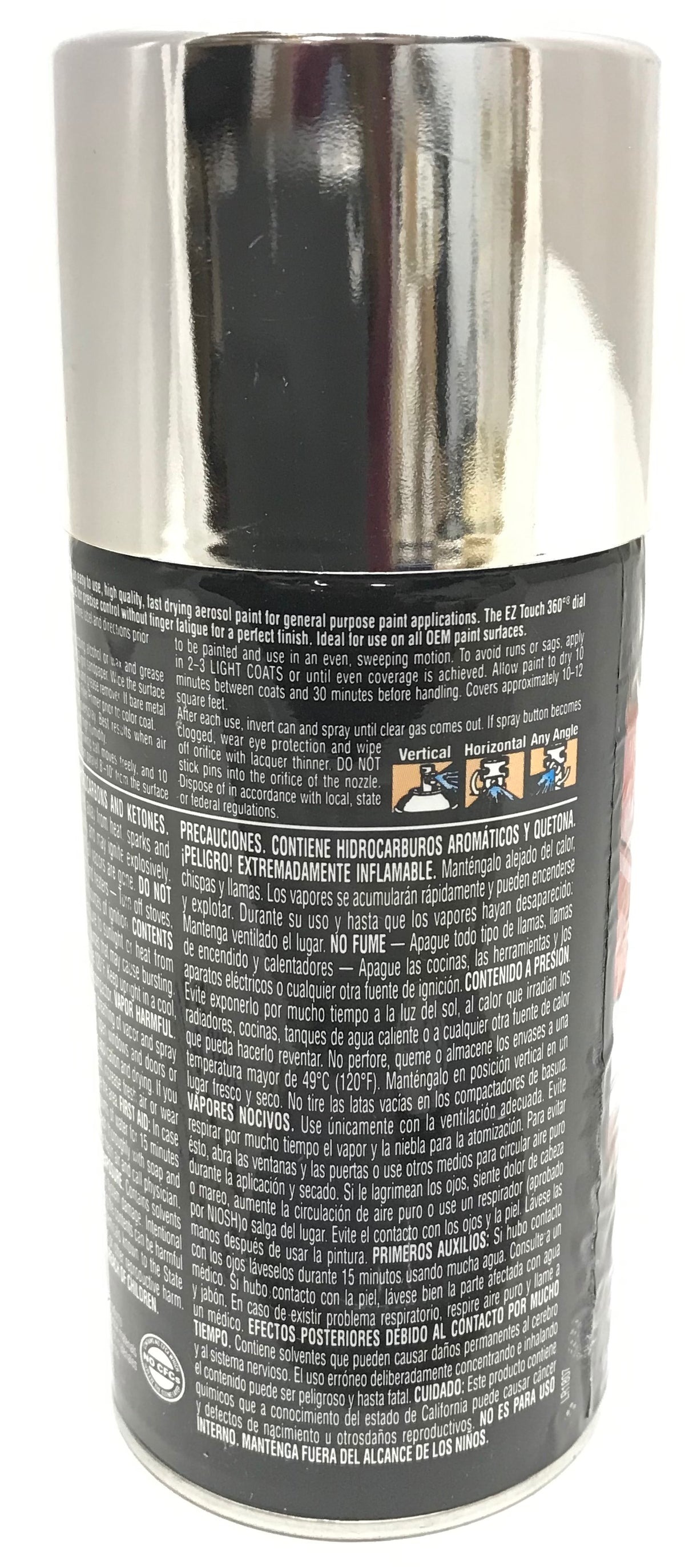 Duplicolor BUN0200-4 PACK Perfect Match Universal Chrome Automotive Paint - 8oz