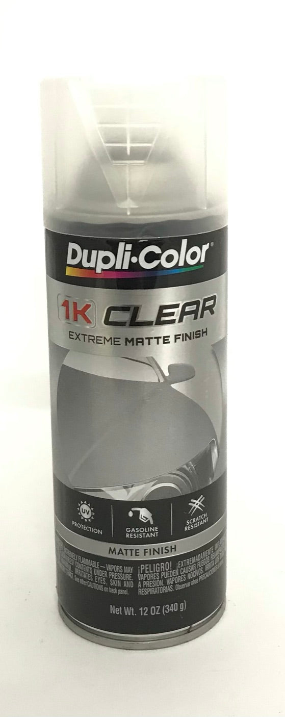Dupli-Color 1KCM Clear Coat Matte Finish - 12 oz Aerosol Can