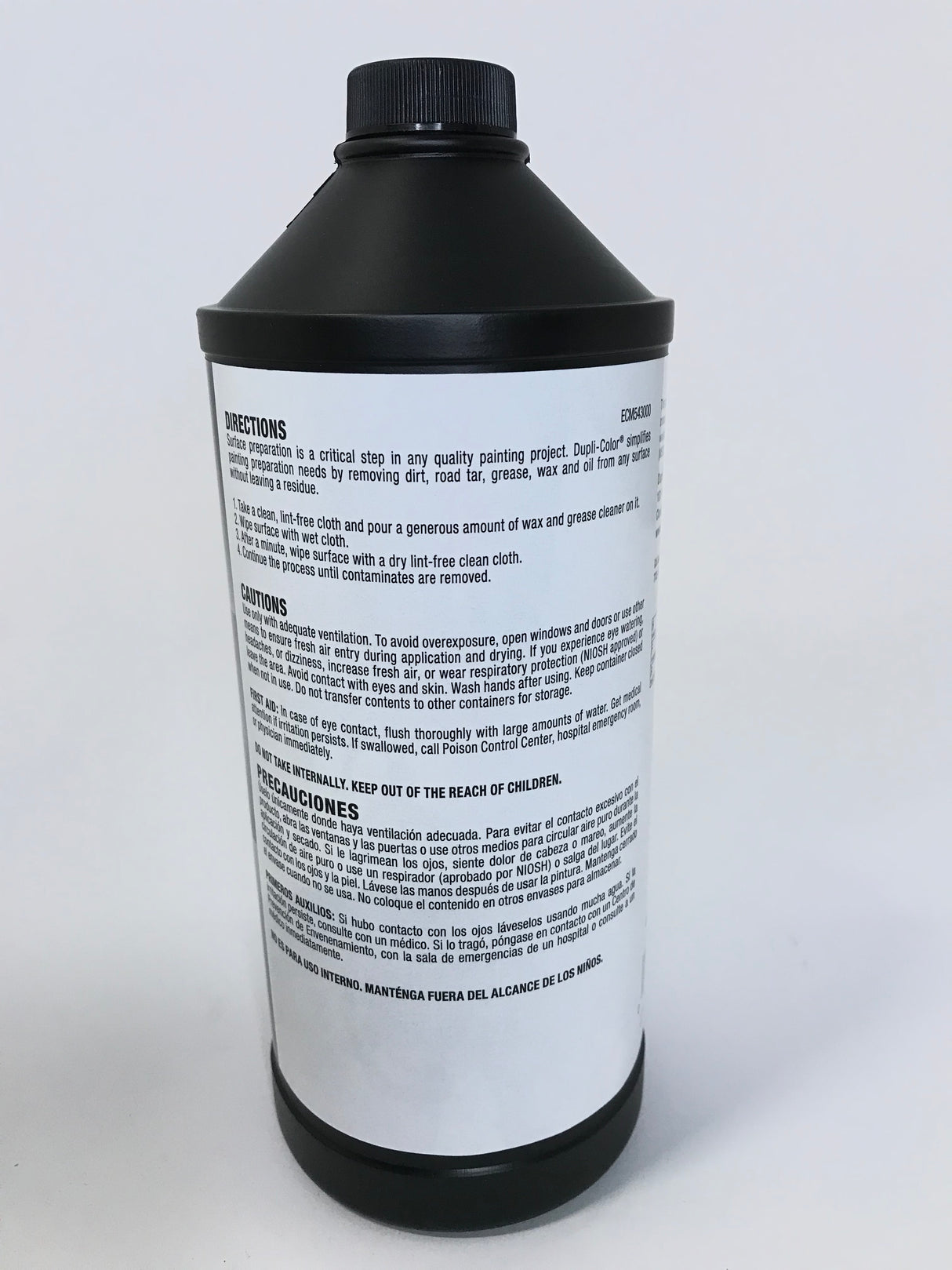 DUPLICOLOR CM543-6 PACK Soy Based Solvent Blend Grease and Wax Remover -1 quart