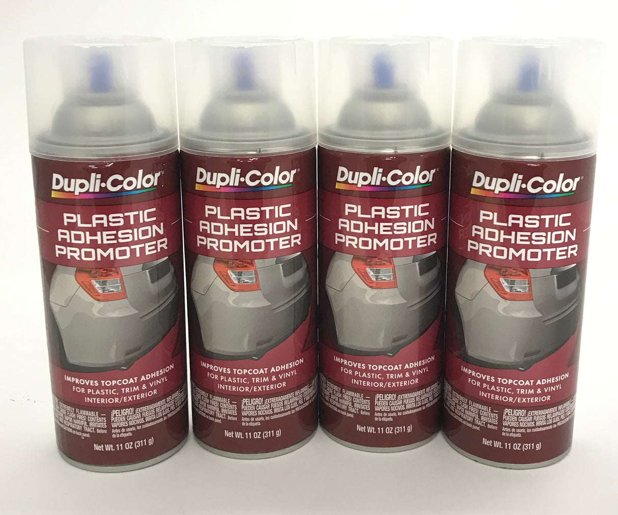 Duplicolor CP199 - 4 Pack Adhesion Promoter Clear Spray Primer - 11 oz.