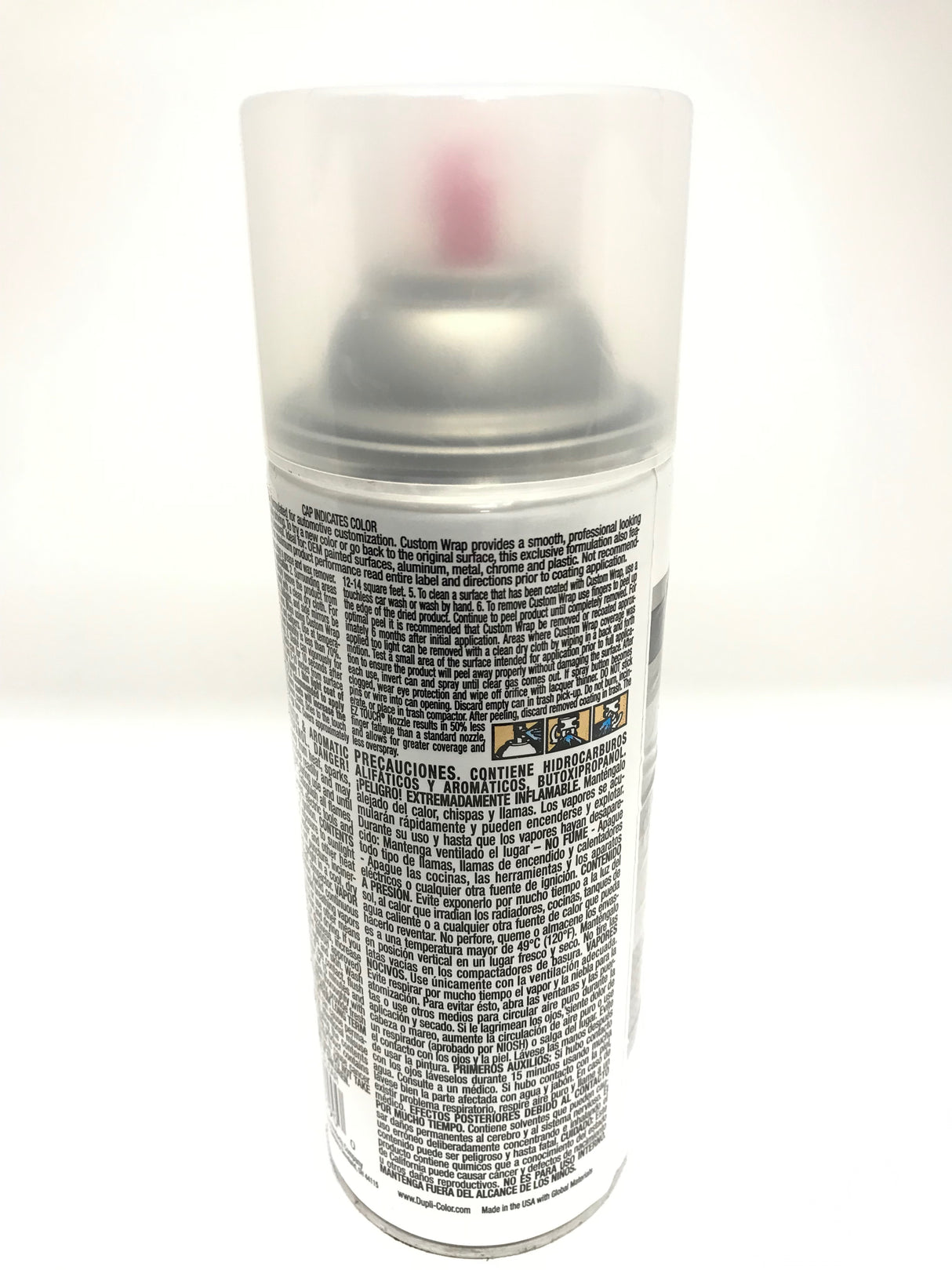 Duplicolor CWRC901 Custom Wrap Removable Paint Gloss Clear - 11oz Aerosol