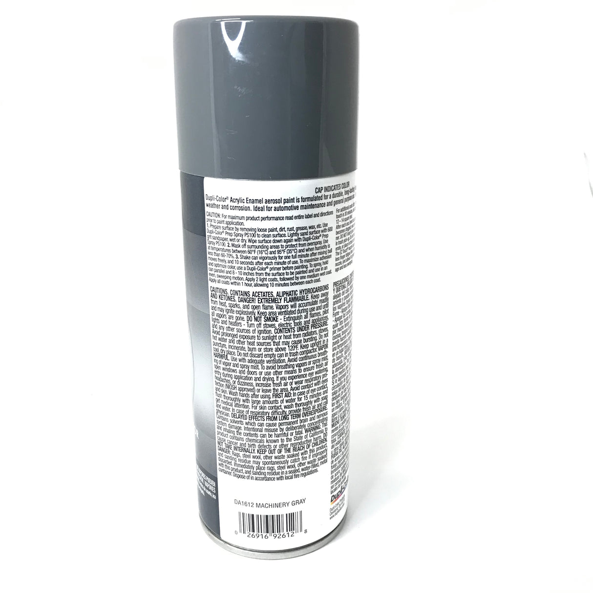 Dupli-Color DA1612 - Machinery Gray Acrylic Enamel Multi-Purpose Coating - 12 oz. ea.