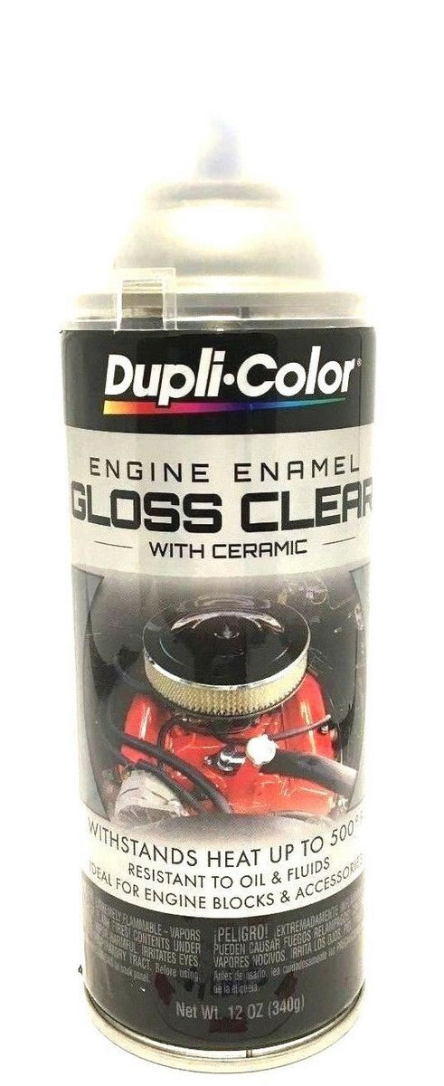 Dupli-Color DE1635 Dupli-Color Engine Enamel with Ceramic Resin