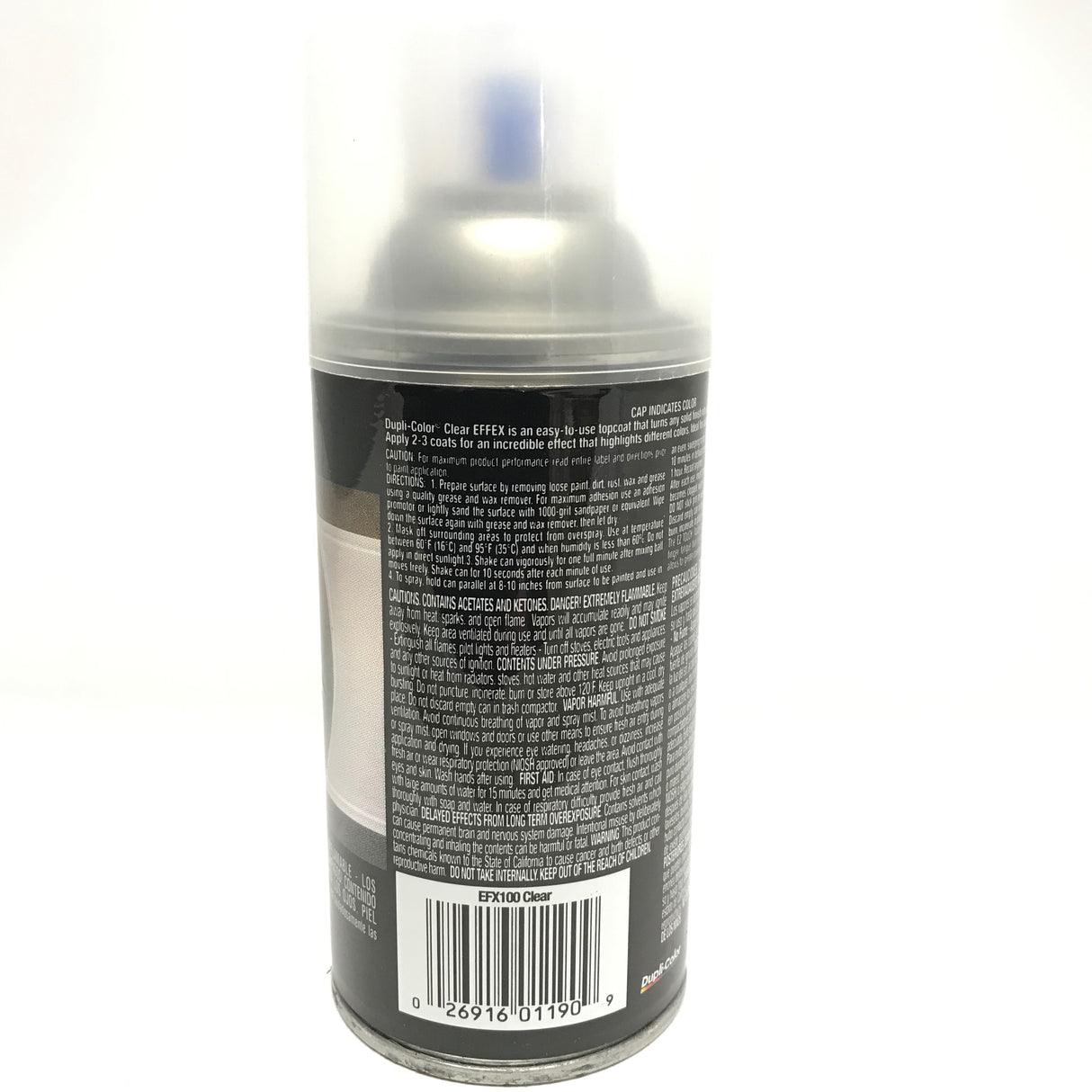 Duplicolor EFX100 - 2 Pack Clear Effex Paint, Color Changing Glitter Effect - 7oz